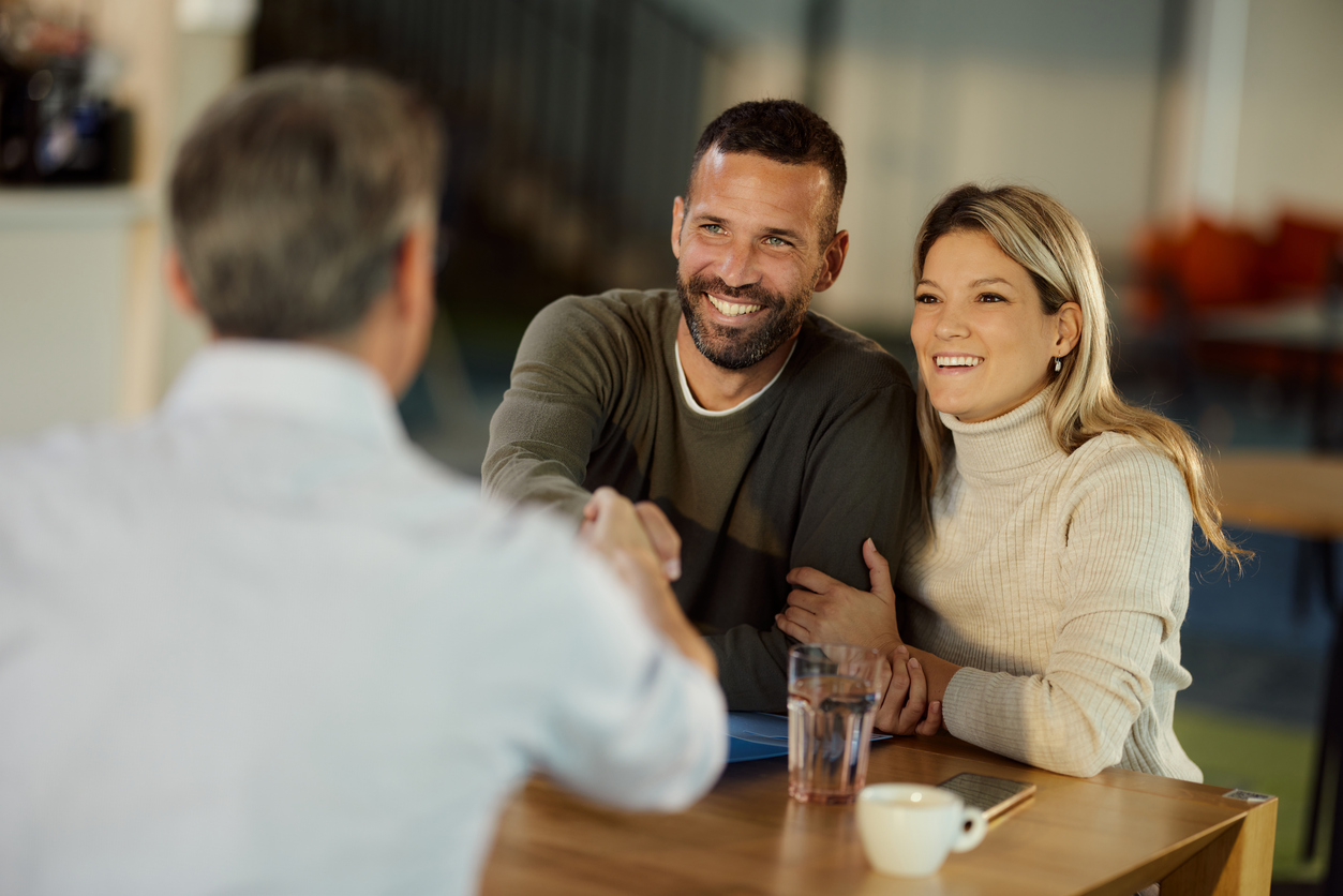 Professional financial planning meeting
